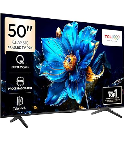 Smart TV 4K LED 50” TCL 50P8M Android Wi-Fi - Bluetooth HDR